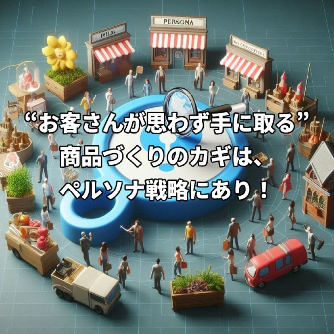 “お客さんが思わず手に取る”商品づくりのカギは、ペルソナ戦略にあり！